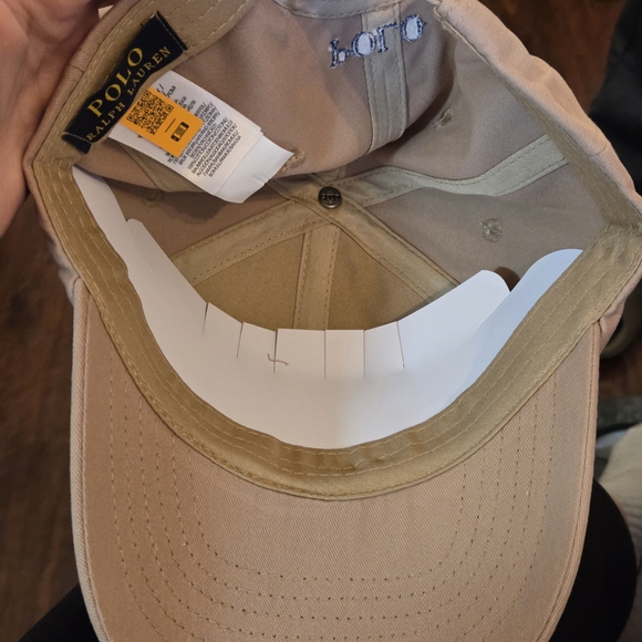 Polo by Ralph Lauren Tan W/ Navy Horse Cap - Picture 3 of 5